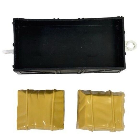 Thomas TOMY Trackmaster Salty VIDEO Train + Black Troublesome Truck w/ Cargo Car - Picture 11 of 16